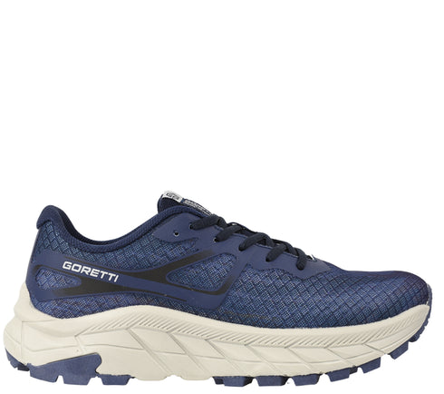 Pantofi sport, barbati, GORETTI, B100-CL27301 bleumarin, textil